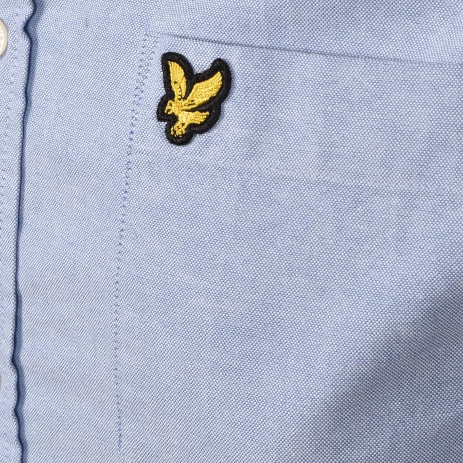 Alternative Image for ProductLyle And Scott Long Sleeve Oxford Shirt Blue3